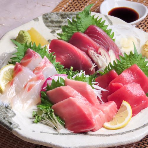こだわりの海鮮をお届け♪本日の刺身など