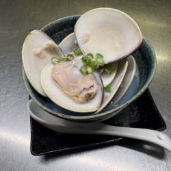 はまぐりの酒蒸し