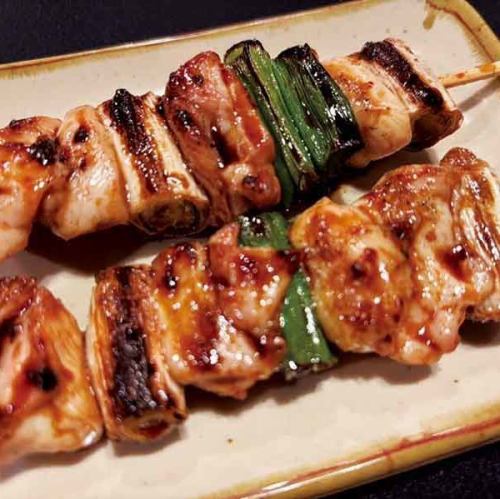 炭火焼鳥が気軽に楽しめる