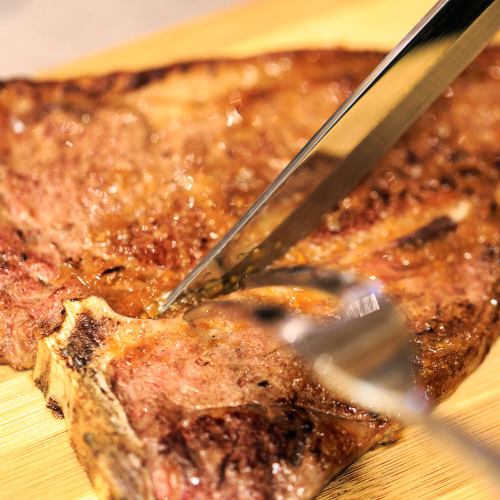King of bone-in meat "T-bone steak" 1 pound!!