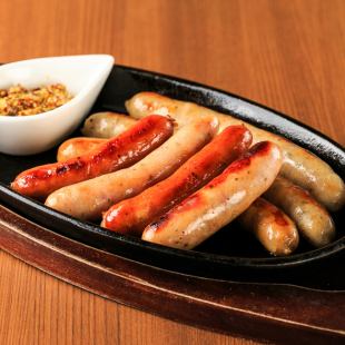 Sausage & chorizo platter