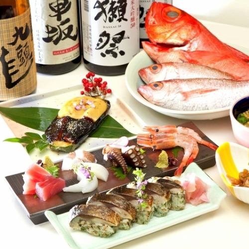 鮮度の良い魚が自慢