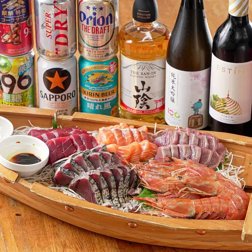 その日仕入れの新鮮食材で作るおまかせ料理をご提供