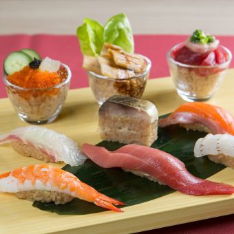 *Weekday lunch only [Great value for money!] Nigiri assortment (with wasabi)