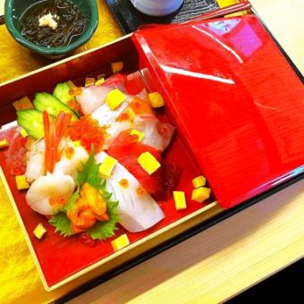 *Weekday lunch only! Seafood bento (with wasabi)