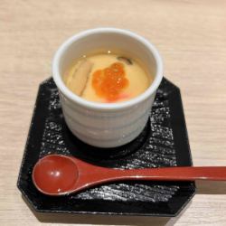 Savory egg custard