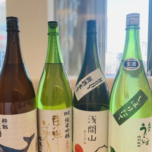 季節限定日本酒色々あります