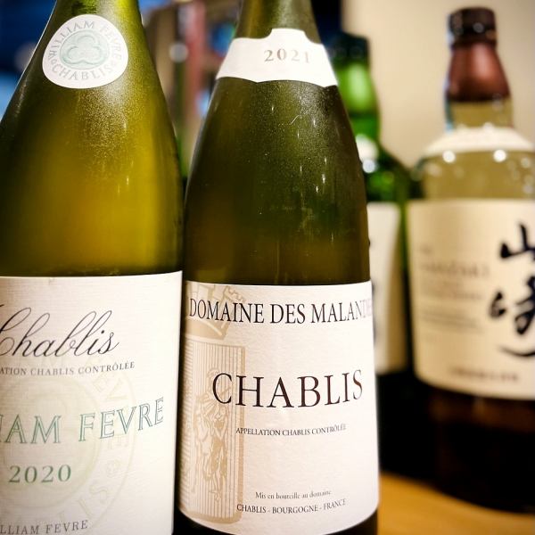 There are more than 10 types of wine, and we have a lineup that goes well with our carefully selected meals.If you have a request, we will supply it.We also have whiskeys such as Yamazaki and Hakushu.