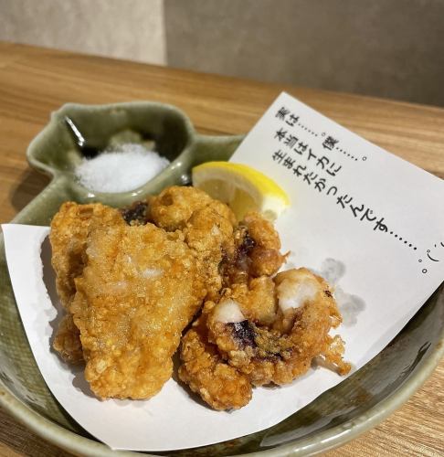 Deep-fried octopus