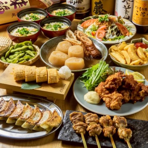 Course with unlimited drinks