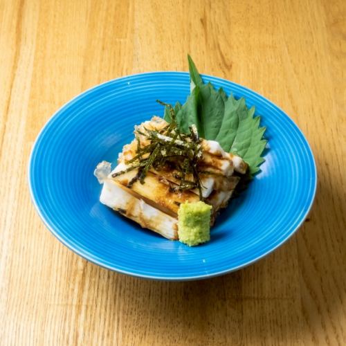 山芋の醤油和え