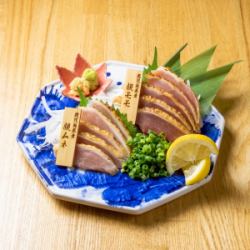 鶏刺し（二種盛り）