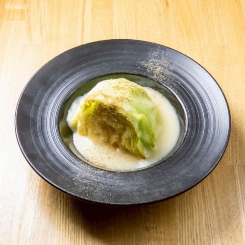 キャベツのバター焼き