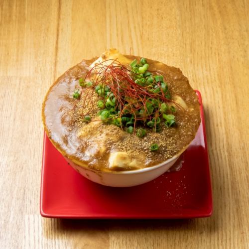 こぼれ麻婆豆腐