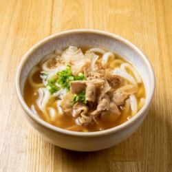 おでん出汁の肉うどん