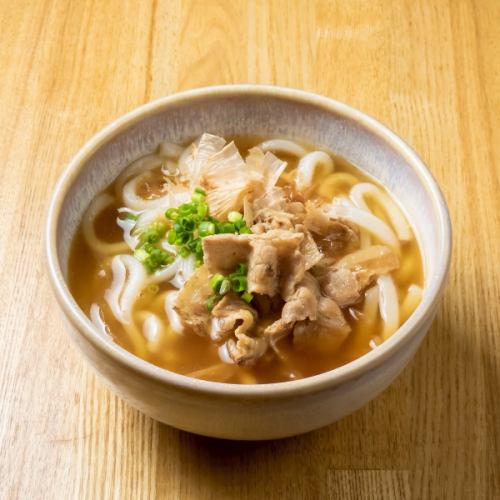おでん出汁の肉うどん