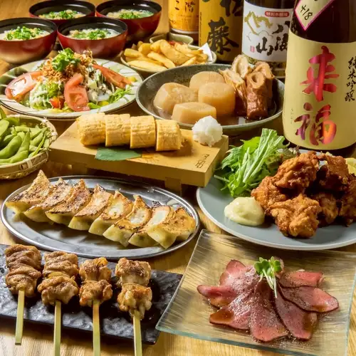 飲み放題付コース4500円～