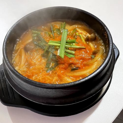 순두브 세트 (작은 냄비 · 밥 포함)