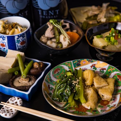 【彩り豊かな料理がずらり!選んで楽しいおばんざい◎】