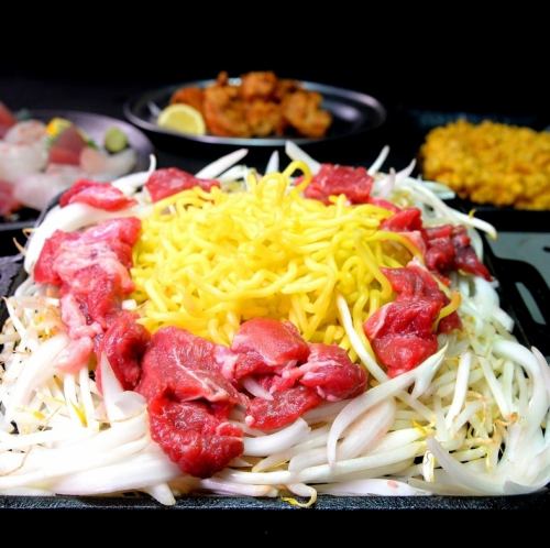ジンギスカン焼きそば!