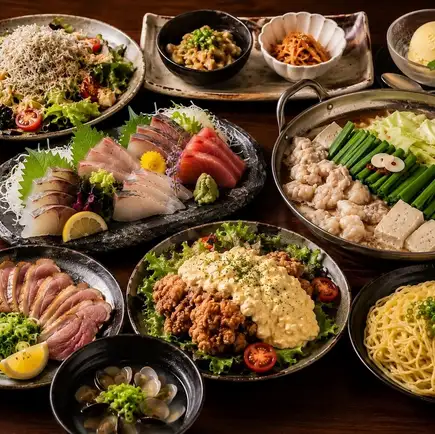 【3時間飲み放題付】『貴』九州名物を満喫！〈鍋あり〉◎全9品6000円⇒5000円