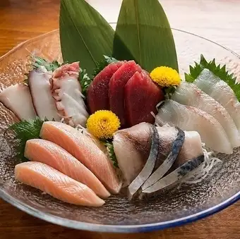 鮮魚五種盛り