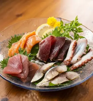 鮮魚五種盛り
