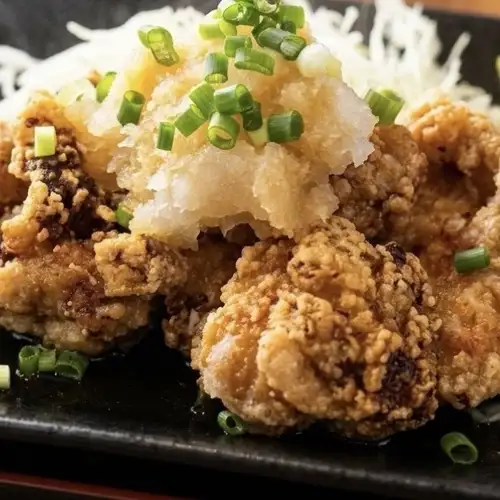 中津風味炸雞佐白蘿蔔絲和柚子醋