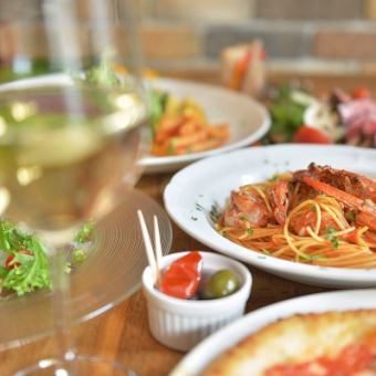 女子会コース★3月4月限定！歓送迎会に！スパークリング含む2.5時間飲み放題付で5500円★