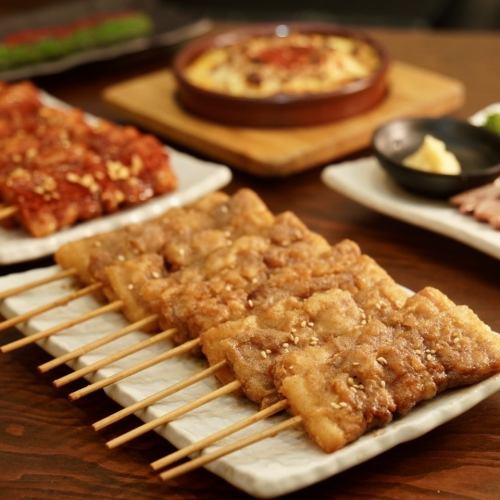 じゅわ～と広がる旨み★注文率100%超え！！名物【とんぺら焼き】大きくて、食べ応えたある串★1本90円