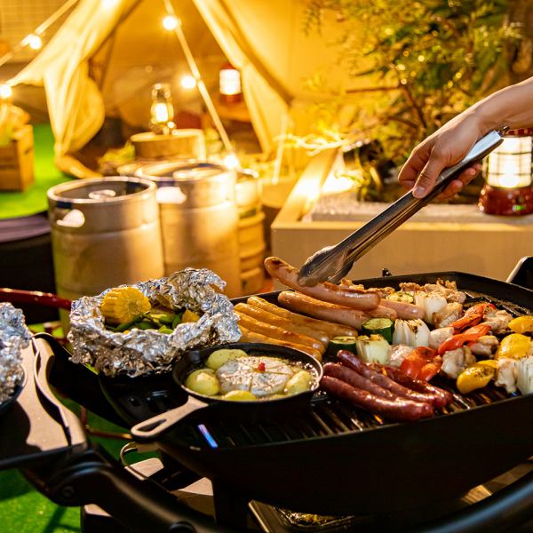 クラフトビールを堪能しながら自慢のＢＢＱをご堪能！宴会・女子会・誕生日会・合コン・パーティなど様々なシーンでご利用いただけます。ぜひぜひ、お電話にてご予約くださいませ！