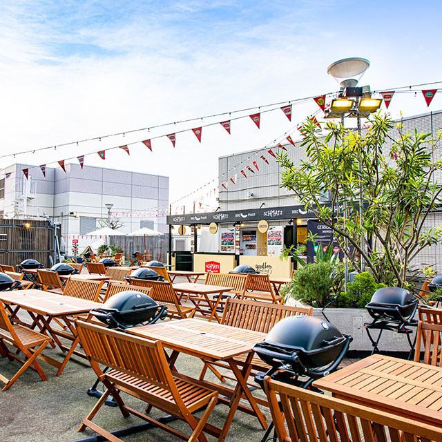 池袋駅1分！BBQ×ビアガーデン×ドイツビールで満喫！