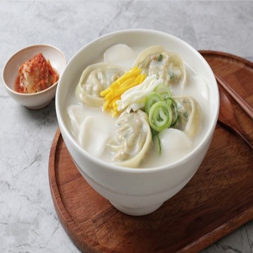 Mochi dumpling soup