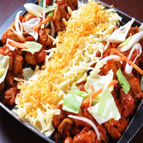 精選起司辣炒排骨套餐