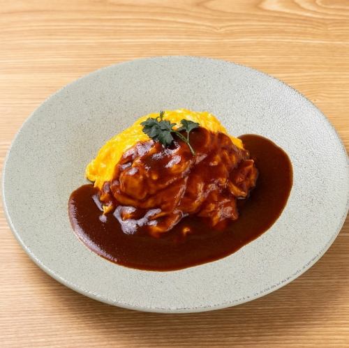 Omelette rice