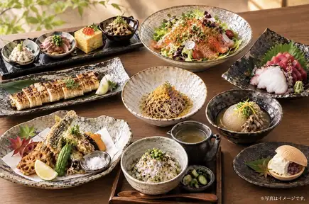 旬堪能コース（2.5時間飲み放題付）