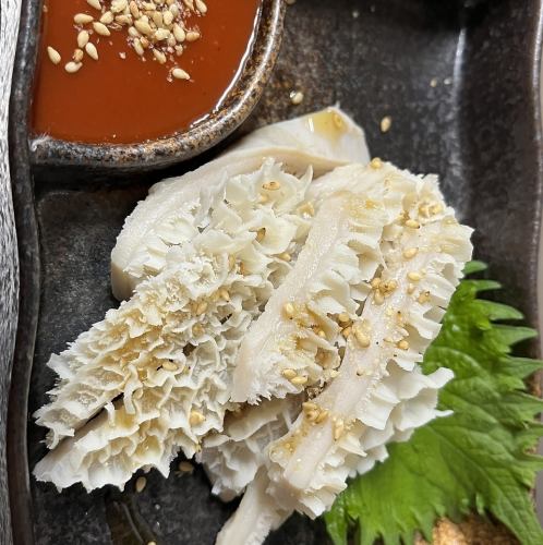ハチノス湯引き