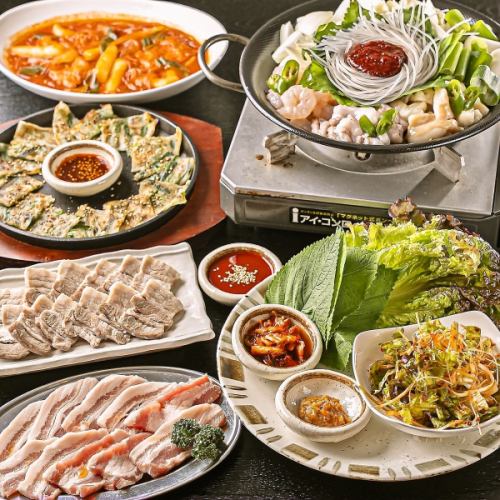 我们还提供多种韩国料理！