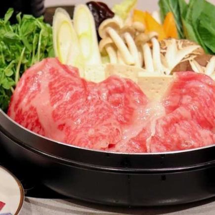 【6月までの土日限定】120分ブッフェ◎和牛すき焼き・蟹・鮑・和洋中96種×飲み放9800円→8800円