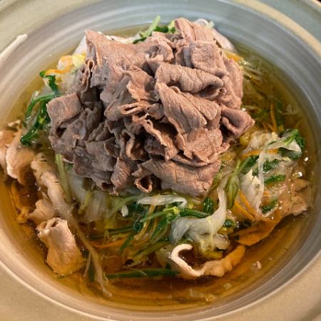 【接待・会食にも◎】おまかせ鍋・お刺身5種盛等全7品＋飲み放題付　8000円（税込）