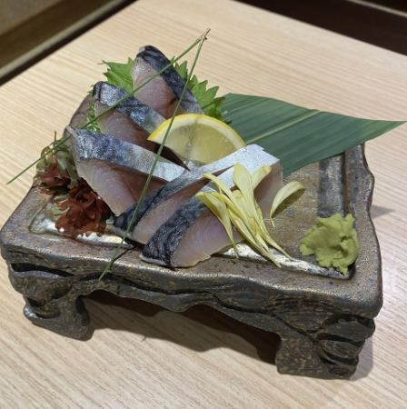 自家製　〆サバ刺
