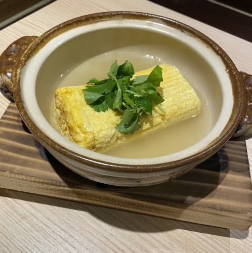 【ご飯にもお酒にも合うだし巻き玉子】