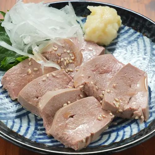 低温調理トロレバー刺し