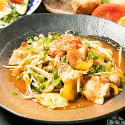手作り豚キムチ炒め