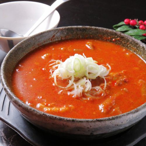 [Recommended for those who like spicy food ◎ tail soup