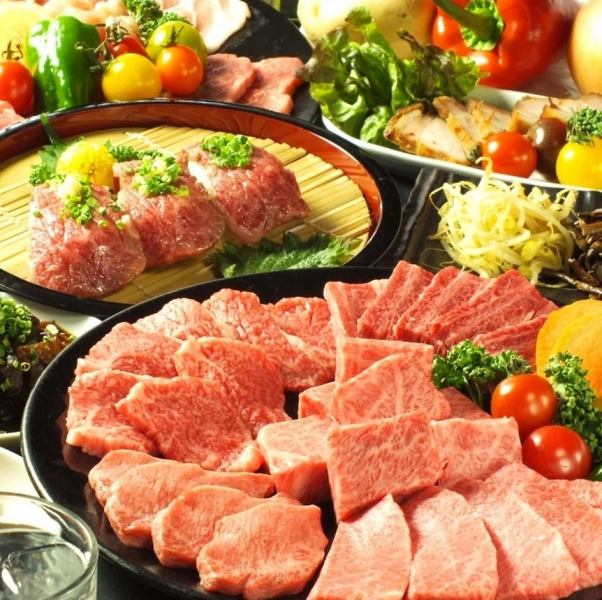 Satisfying! All-you-can-eat yakiniku is available! *Reservation required