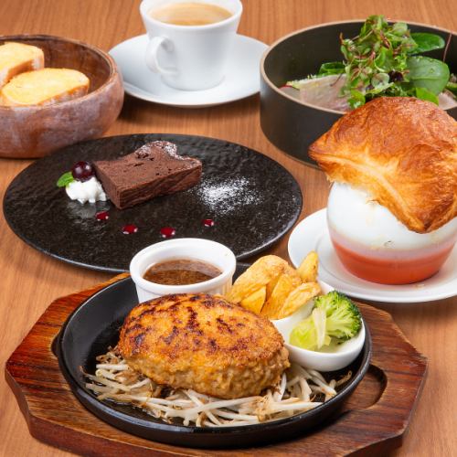 【お得なランチセット】人気メニューをボリューム満点に一気に味わえます♪ご家族や女子会で是非♪