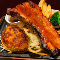 ハンバーグ&スペアリブ 150g