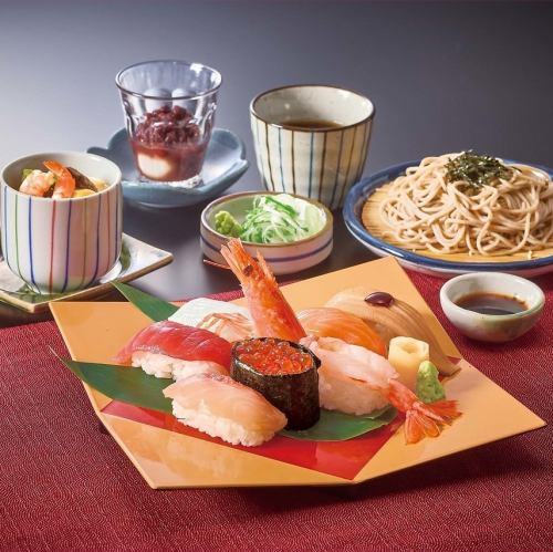 Nigiri Sushi Mai (with dessert)