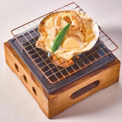 帆立バター焼き/帆立天ぷら